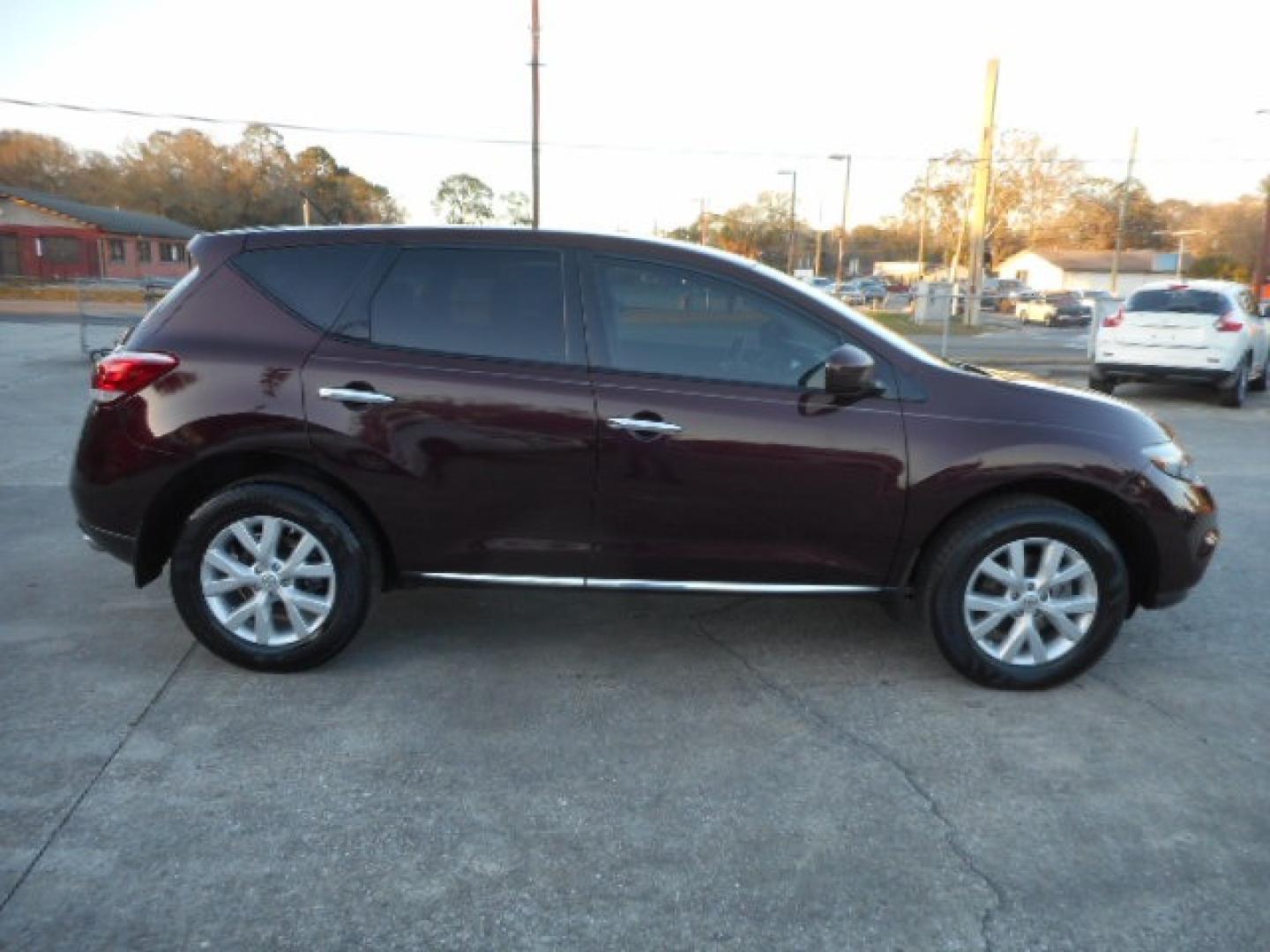 2014 BURGUNDY NISSAN MURANO S; SL (JN8AZ1MU9EW) , located at 1200 Cassat Avenue, Jacksonville, FL, 32205, (904) 695-1885, 30.302404, -81.731033 - Photo#4